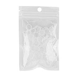 Пластикова таблетка для клею Global Fashion 100 шт., колір білий