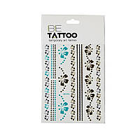 Тату наклейка для тела Metal Tattoo Stickers AB-046