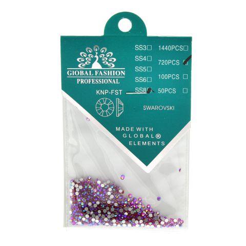 Камені Global Fashion кристал SS8 малінові 720 шт. 041, фото 1