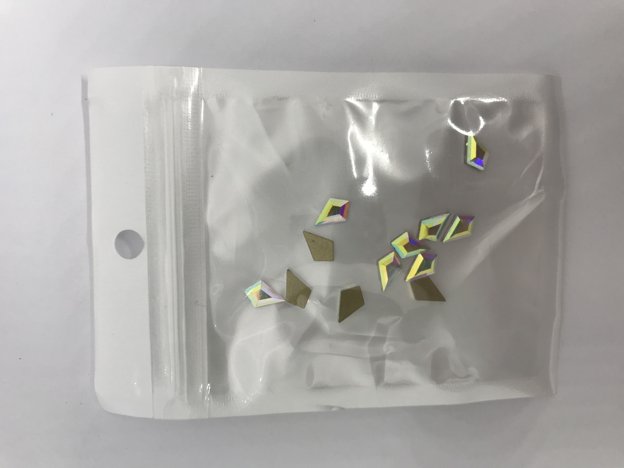 Камені Global Fashion Swarovski хамелеон rhombus 12 шт., фото 1