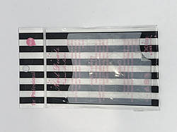 Пластиковий трафарет для нігтів Global Fashion (big rhombus) 0.04 мм