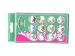 Набір кристалів для нігтів, Global Fashion, різні форми