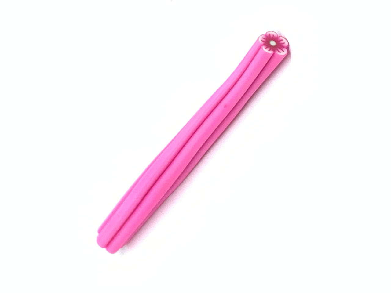 Фімо для дизайну нігтів Global Fashion ( ковбаскою) Crimson flower Малинова квітка, фото 1