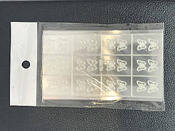 Пластиковий трафарет для нігтів Global Fashion NL013