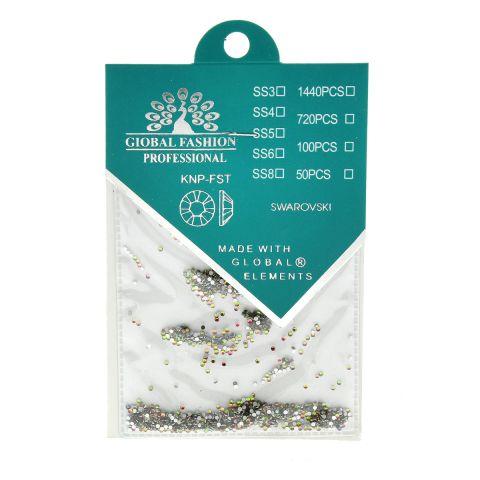 Камені Global Fashion кристал Сваровскі кольорові SS4, 1440 шт. 033, фото 1