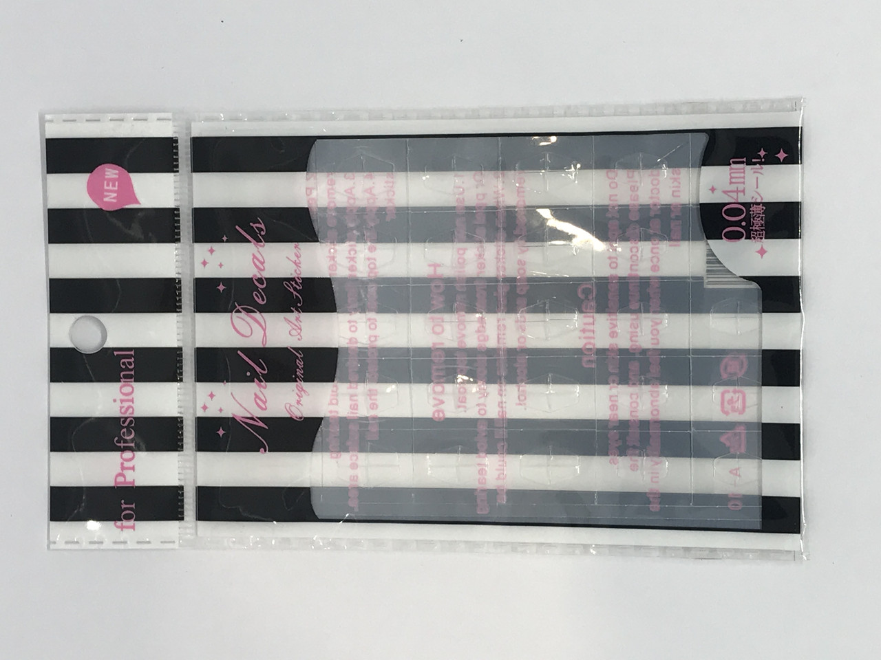 Пластиковий трафарет для нігтів Global Fashion (trapezoid) 0.04 мм, фото 1