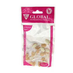 Набір двосторонніх аплікаторів для тіней Global 10 шт, 1135