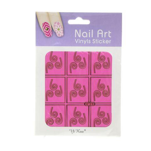 Трафарет для нігтів Global Fashion, 5112, фото 1