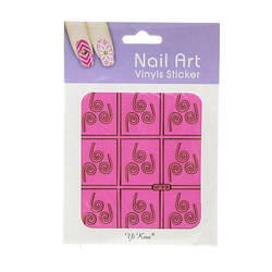 Трафарет для нігтів Global Fashion, 5112