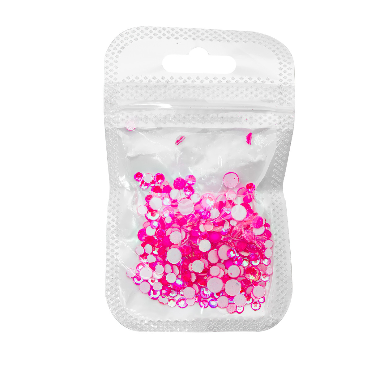 Кристал Global Fashion розмір мікс, рожевий неон, фото 1