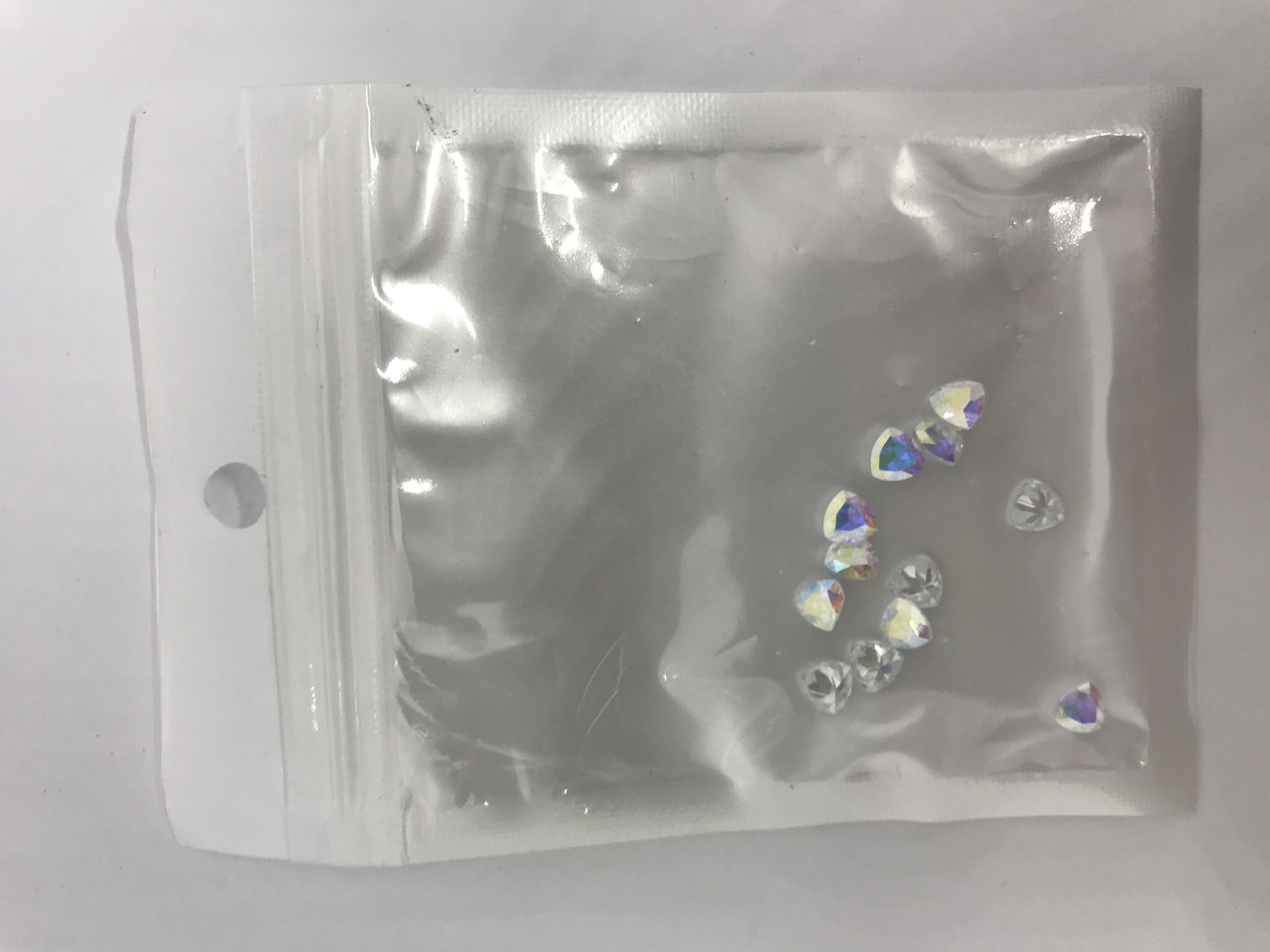 Камені Global Fashion Swarovski хамелеон triangel 12 шт., фото 1