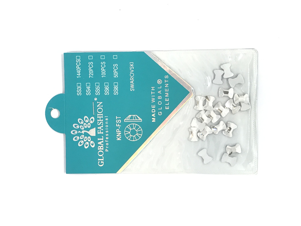 Декор для нігтів Global Fashion, bow tie, фото 1