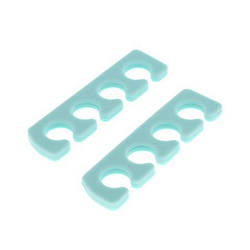 Роздільники для пальців (розтоплення) Global Fashion, блакитні, 1 пара