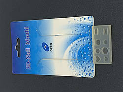 Силиконова форма Global Fashion для 5D гель-пластиліну 16