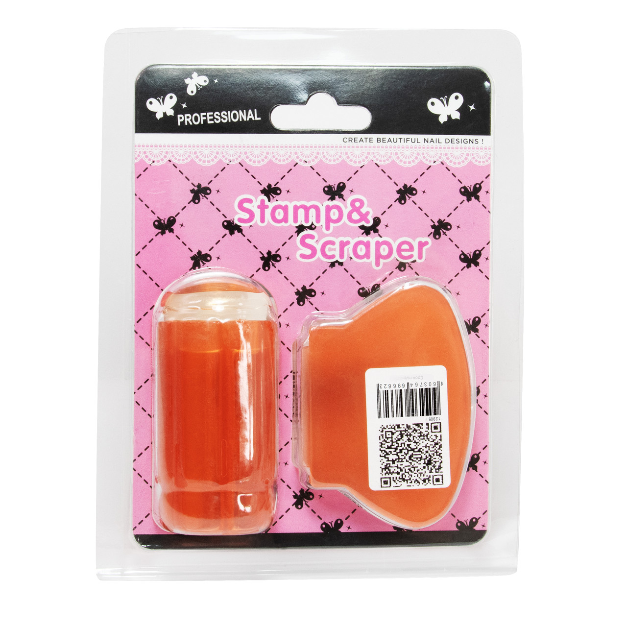 Друк для стемпінгу Global Fashion, червоний, фото 1