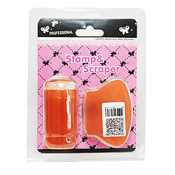 Друк для стемпінгу Global Fashion, червоний