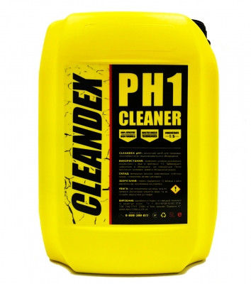 Кіслотний засіб для промивання теплообмінників і водонагрівальне обладнання CLEANDEX pH1, 5 л