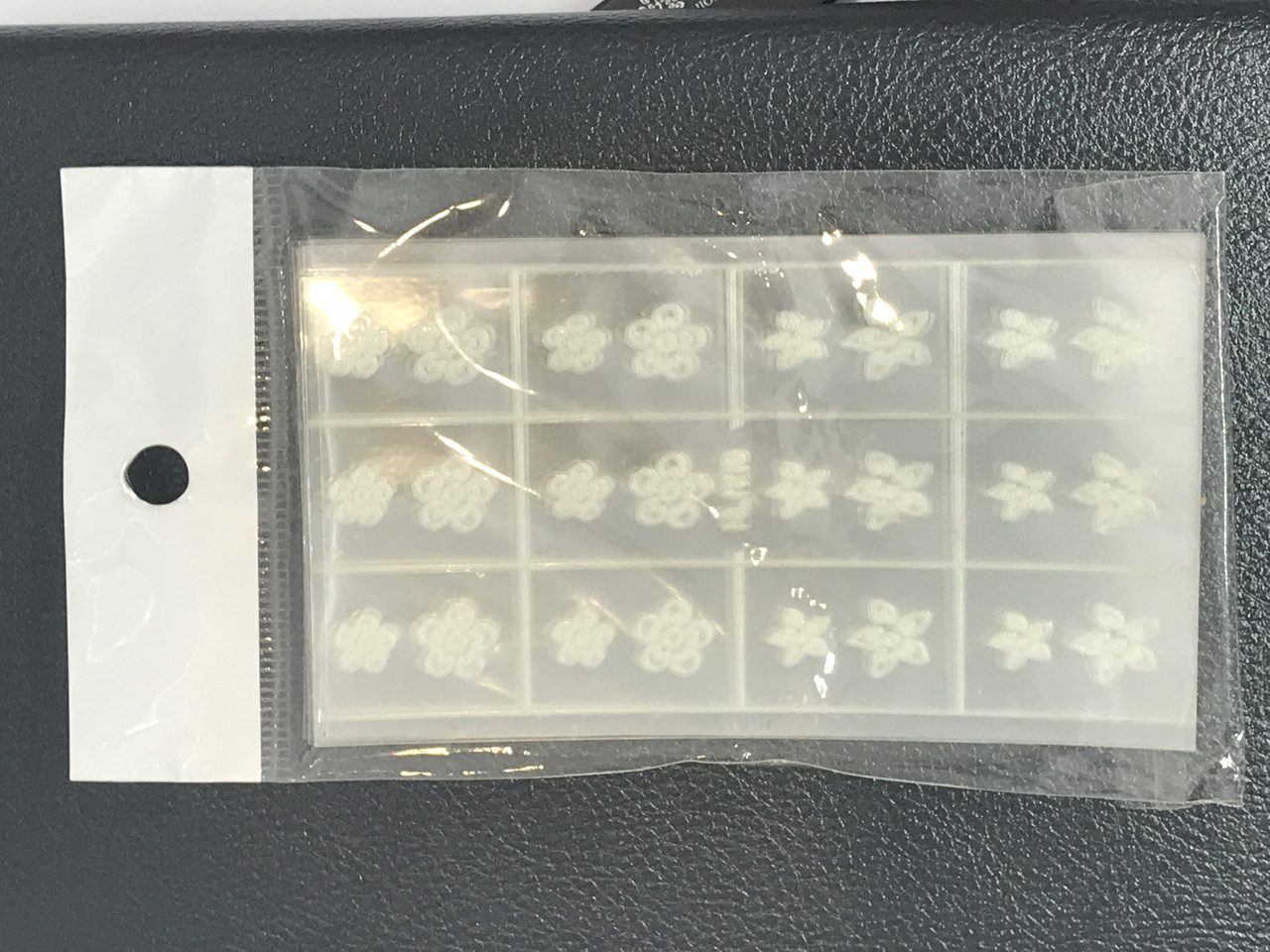 Пластиковий трафарет для нігтів Global Fashion NL009, фото 1