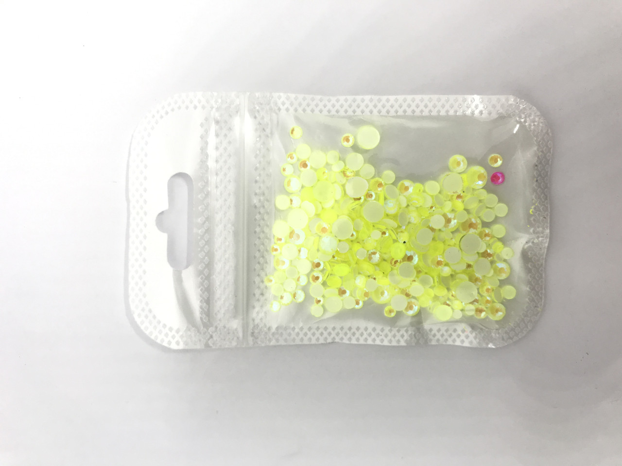 Кристал Global Fashion розмір мікс, жовтий неон, фото 1