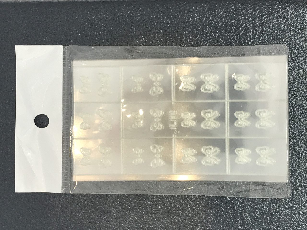 Пластиковий трафарет для нігтів Global Fashion NL002, фото 1