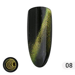 Втирання Global Fashion металізована кольорова, пігмент Кішка No8