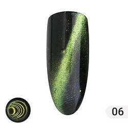 Втирання Global Fashion металізована кольорова та пігмент Кішка No6