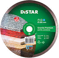 Круг алмазный 250x1.8x25.4мм 1A1R Granite Premium DISTAR