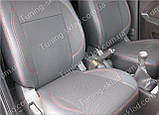 Чохли на сидіння Чері А13 (чохли з екошкіри Chery A13 стиль Premium) , фото 3