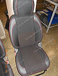 Чохли на сидіння Чері Тіго (чохли з екошкіри Chery Tiggo стиль Premium) , фото 4