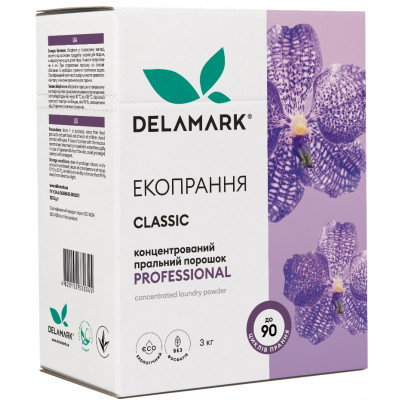 Стиральный порошок DeLaMark Professional 3 кг (4820152330345)