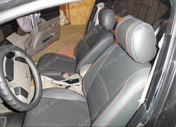 Чохли на сидіння Чері Фора (чохли з екошкіри Chery Fora стиль Premium)