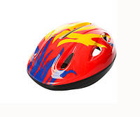 Детский шлем велосипедный MS 0013 с вентиляцией (Красный)