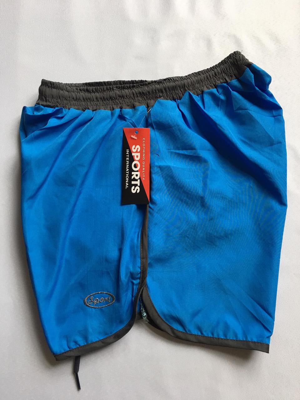 Шорти для підлітків (плащівка без підкладки) S807-1 (в уп. один колір) фабричний Китай., фото 1