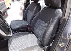 Чохли на сидіння Шевроле Авео Т250 (чохли з екошкіри Chevrolet Aveo Т250 стиль Premium)