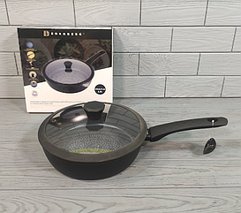 Сковорода глибока 24см 2,4л Edenberg EB-3491 / Сковорода з антипригарним покриттям