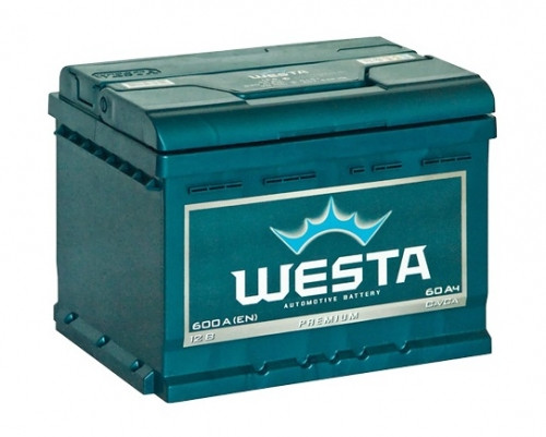 Акумулятор WESTA (ВЕСТА) 6CT — 60 — 1 ah, фото 1