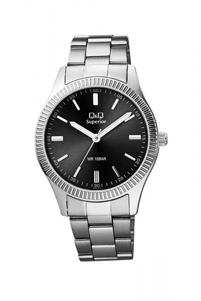Годинник наручний Q&Q S294J212Y Silver-Black, фото 1