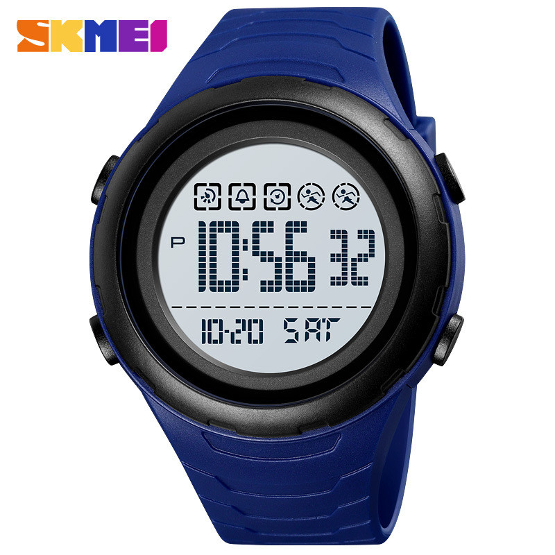 Годинник наручний Skmei 1674BUBK blue-black, фото 1