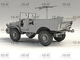 Пластикова модель 1/35 ICM 35572 француський тягач Laffly V15T з кулеметом Hotchkiss, фото 7
