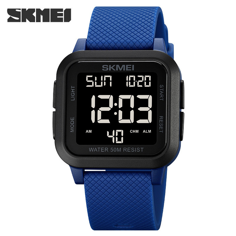 Годинник наручний Skmei 1894BUBK blue/black, фото 1