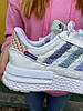 Жіночі та чоловічі кросівки Adidas ZX 500 RM White (Білі) Взуття Адідас ЗХ 500 РМ повсякденні текстиль весна літо Унісекс, фото 9