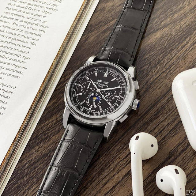Patek Philippe Geneve 58152 Black Silver ID 1634764489 3994 Prom.ua