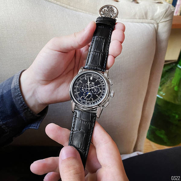 Patek Philippe Geneve 58152 Black Silver 1634764489