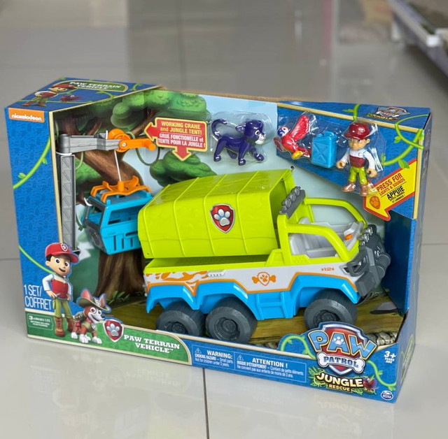 Щенячий Патруль Рятувальний кран джип Райдера серія Джунглі PAW Patrol terrain vehicle 20107454