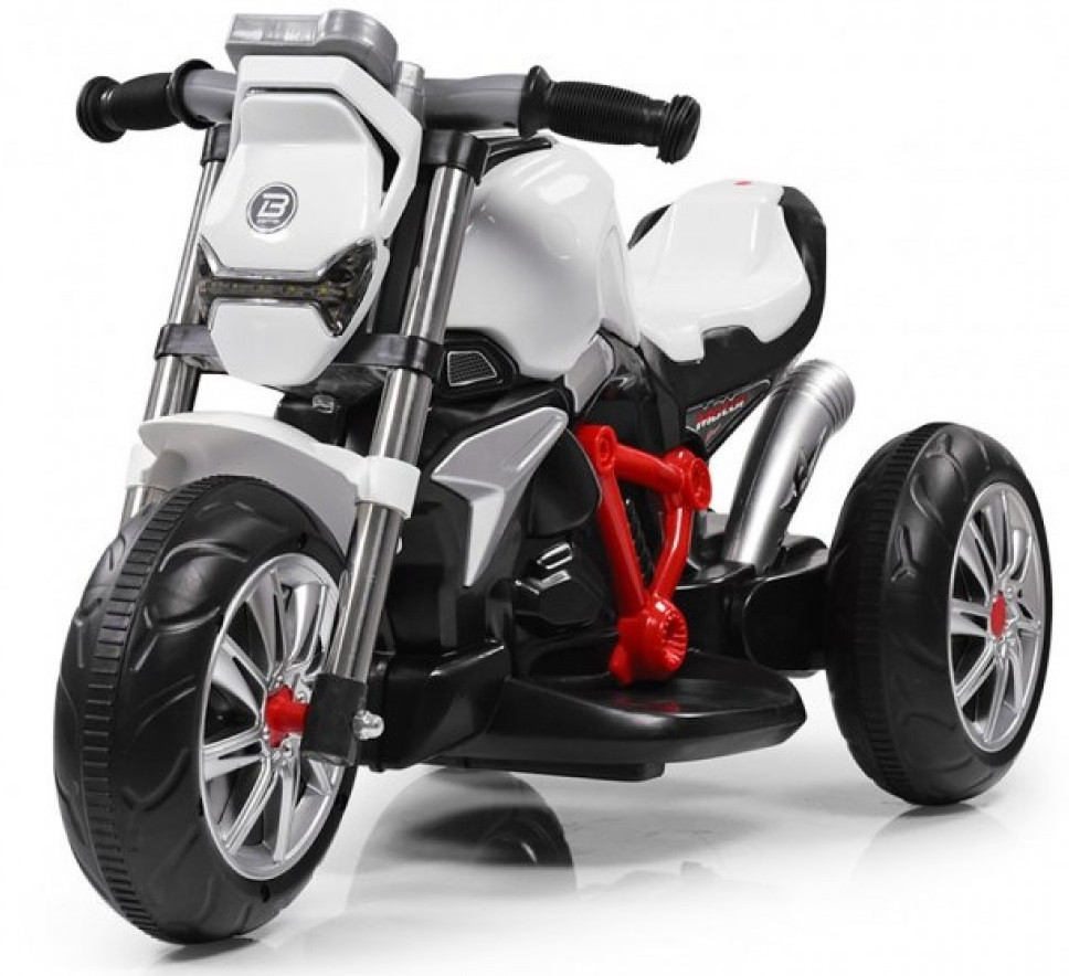 Дитячий електромотоцикл BAMBI M-3639 білий (42300141)