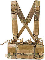 Нагрудник Tactical Chest Rig с 5,56/7,62 Rifle & Pistol Mag Pouch