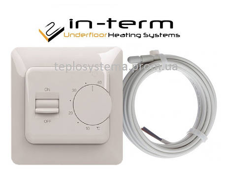 Терморегулятор для теплої підлоги IN-Therm RTC 70 (механіка), фото 2