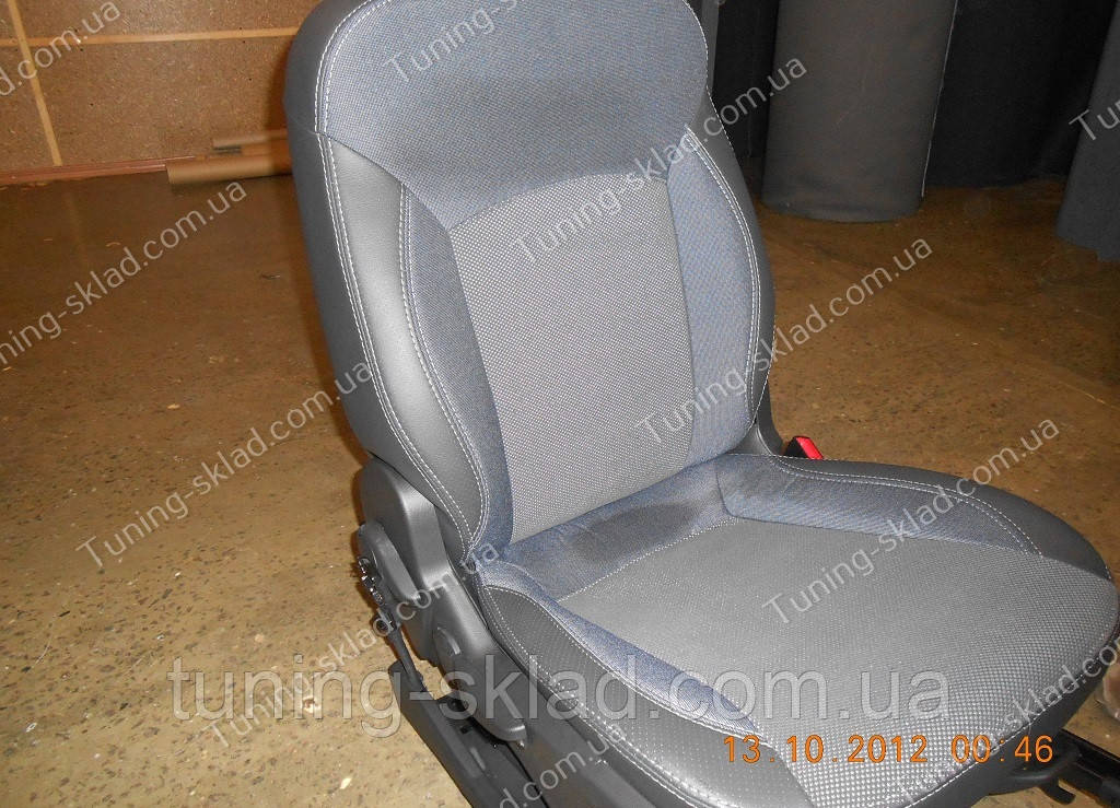 Чохли на сидіння Шевроле Орландо (чохли з екошкіри Chevrolet Orlando стиль Premium), фото 1