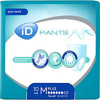 Diapers-Pants іD Plus, підгузки-трусики, для дорослих, розмір M, №10