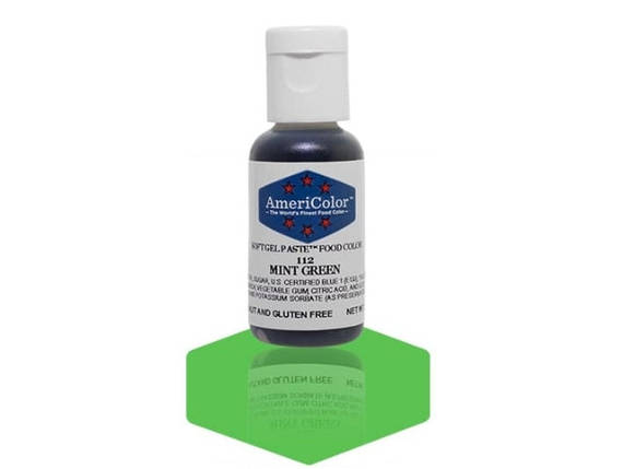 Барвник гелевий Americolor Зелена м'ята (Mint green), фото 1